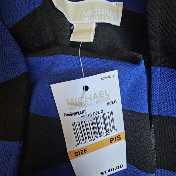 MICHAEL Michael Kors NWT striped body con dress. Small - Picture 4 of 5